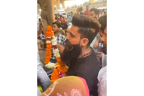 Kanhaiya Kumar assaulted while campaigning